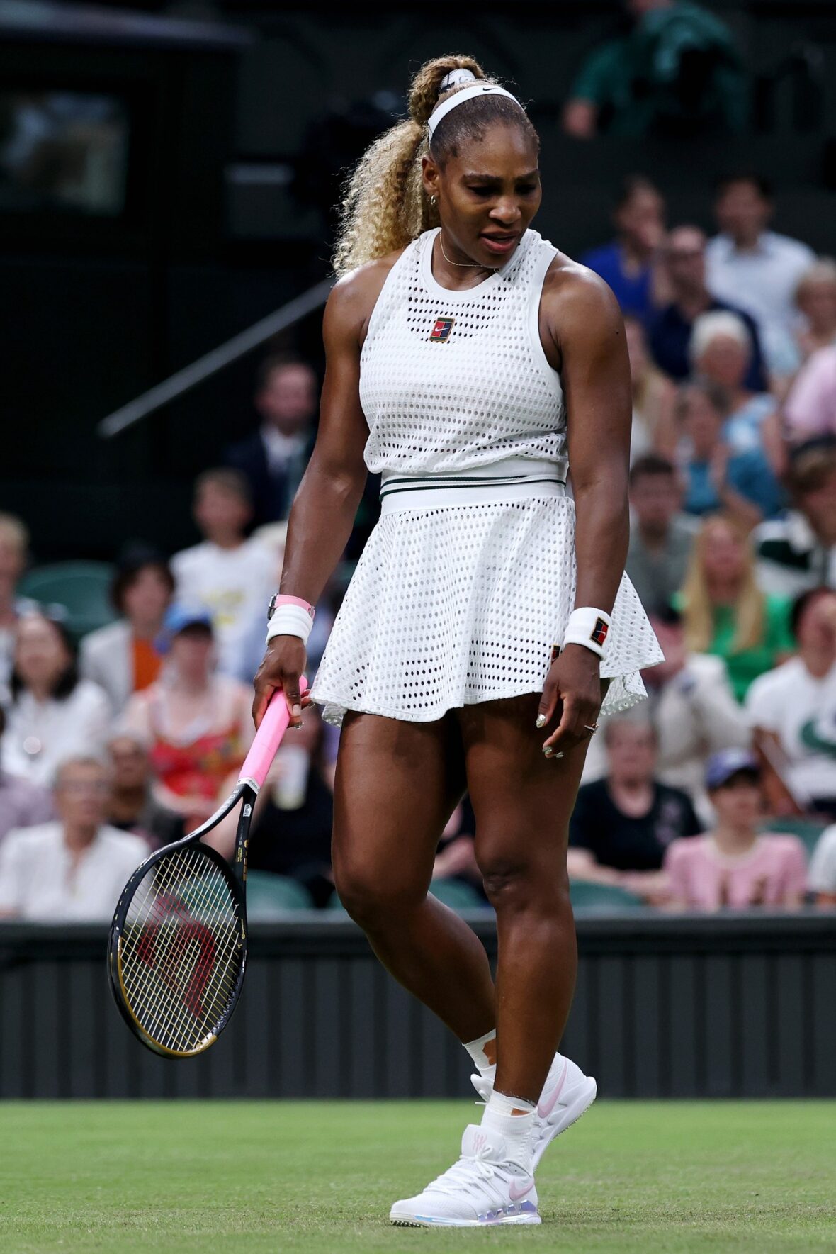 Serena Williams and Maya Joint match at Wimbledon
