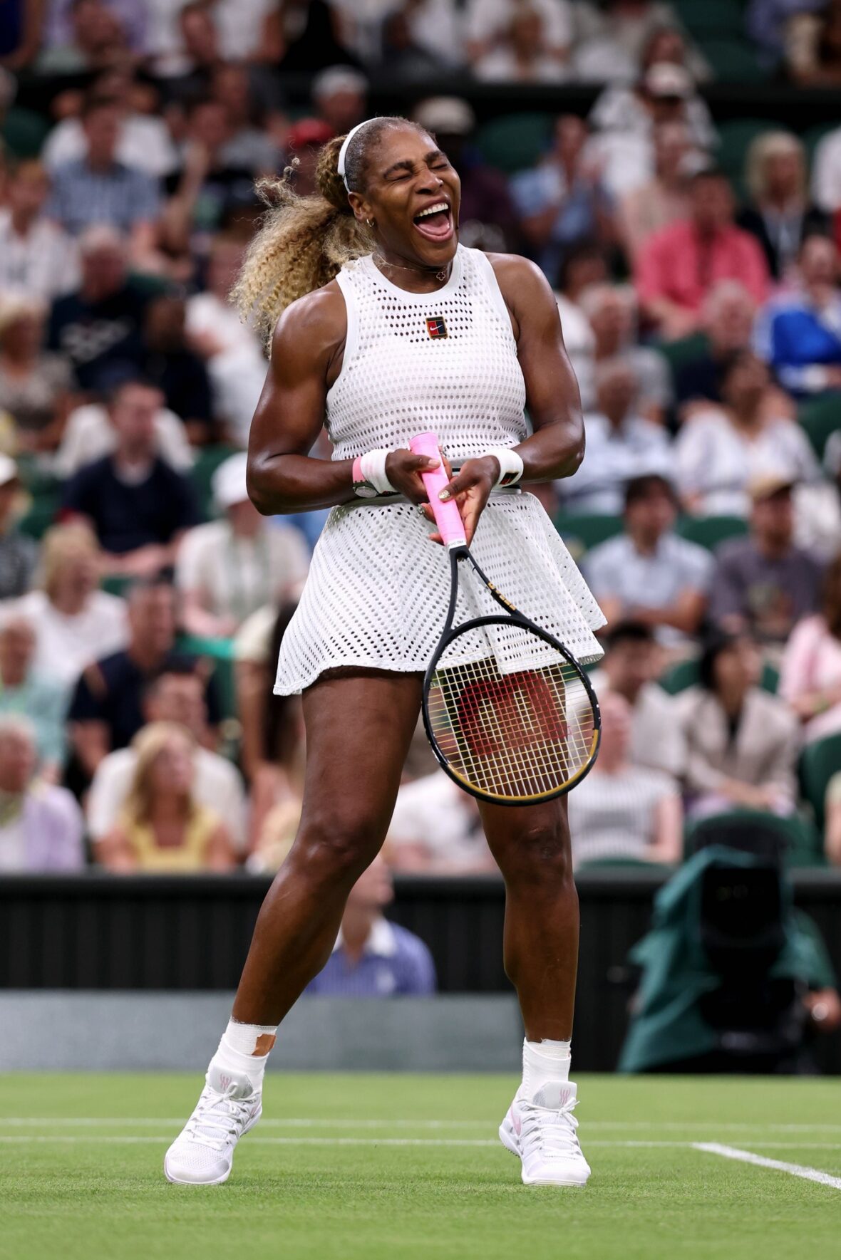 Serena Williams and Maya Joint match at Wimbledon