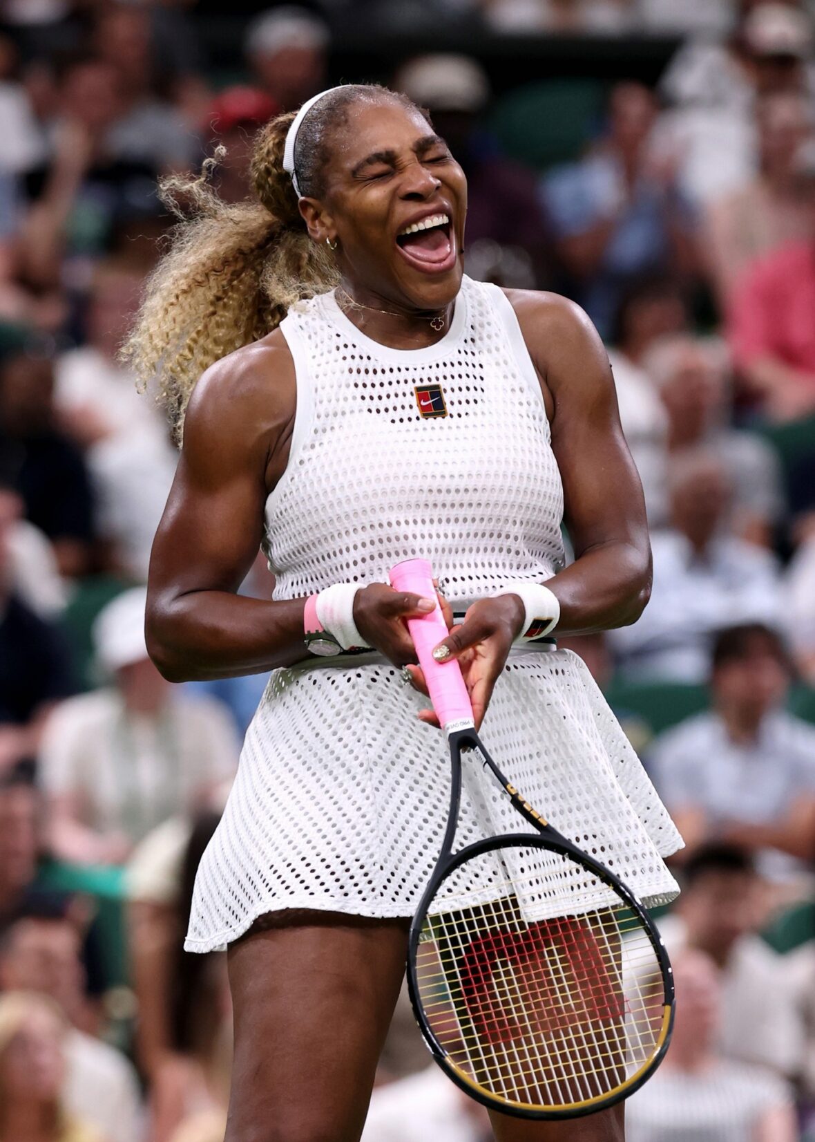Serena Williams and Maya Joint match at Wimbledon