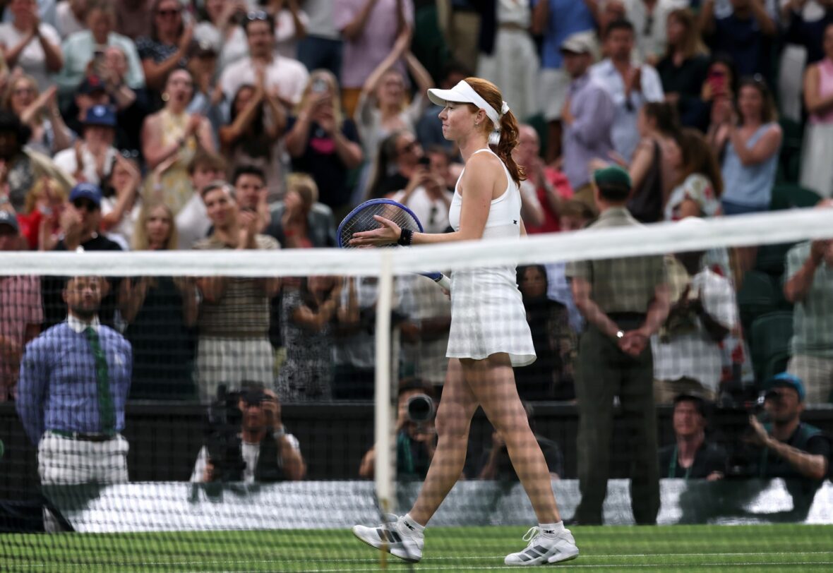Serena Williams and Maya Joint match at Wimbledon