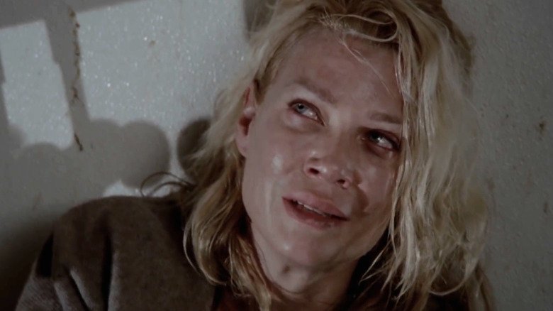 The Walking Dead, Andrea suffering from the flu