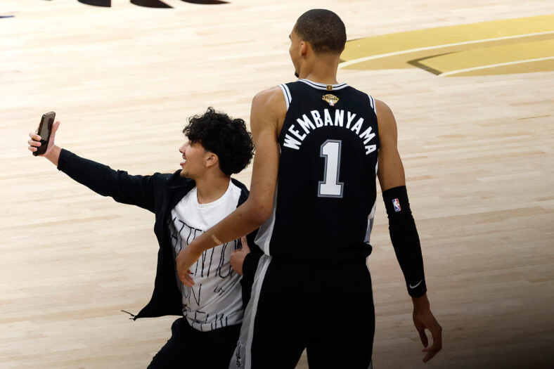 Spurs Fan Game 1 Wembanyama