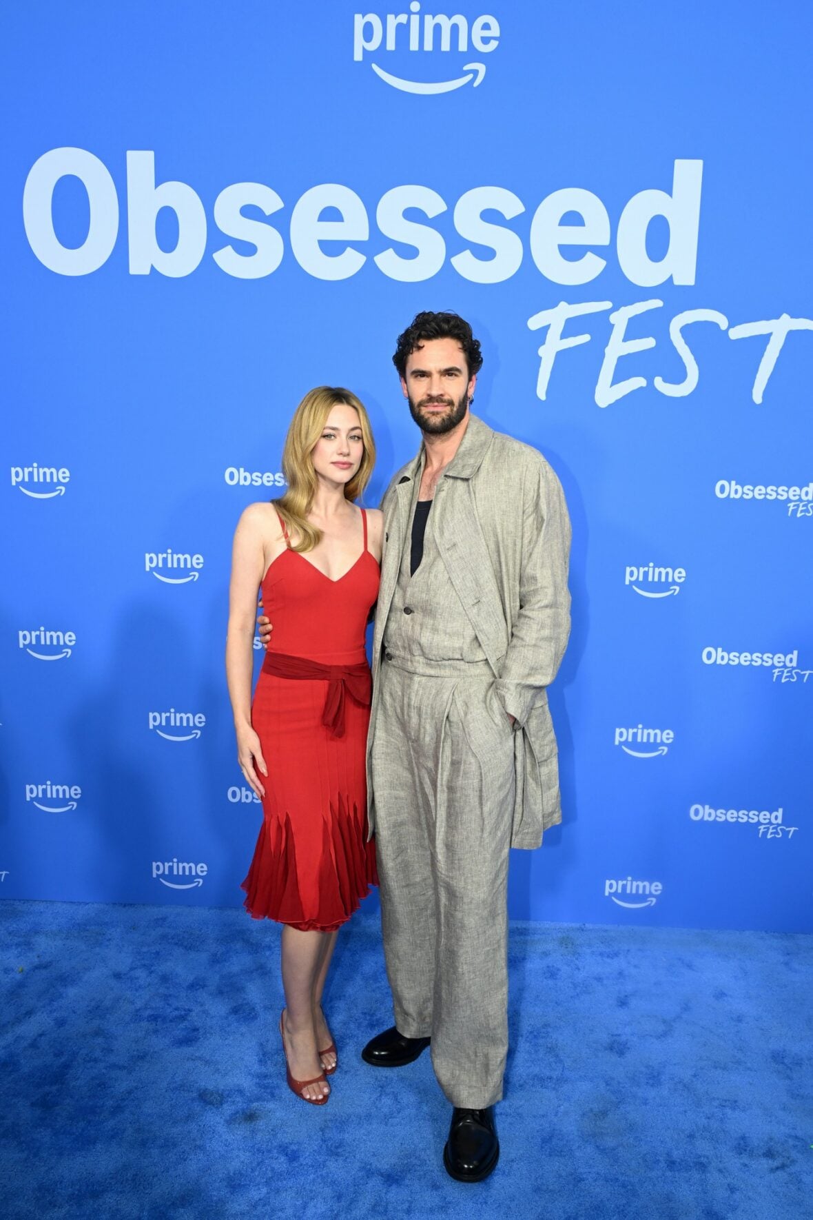Lili Reinhart and Tom Bateman attend Obsessed Fest
