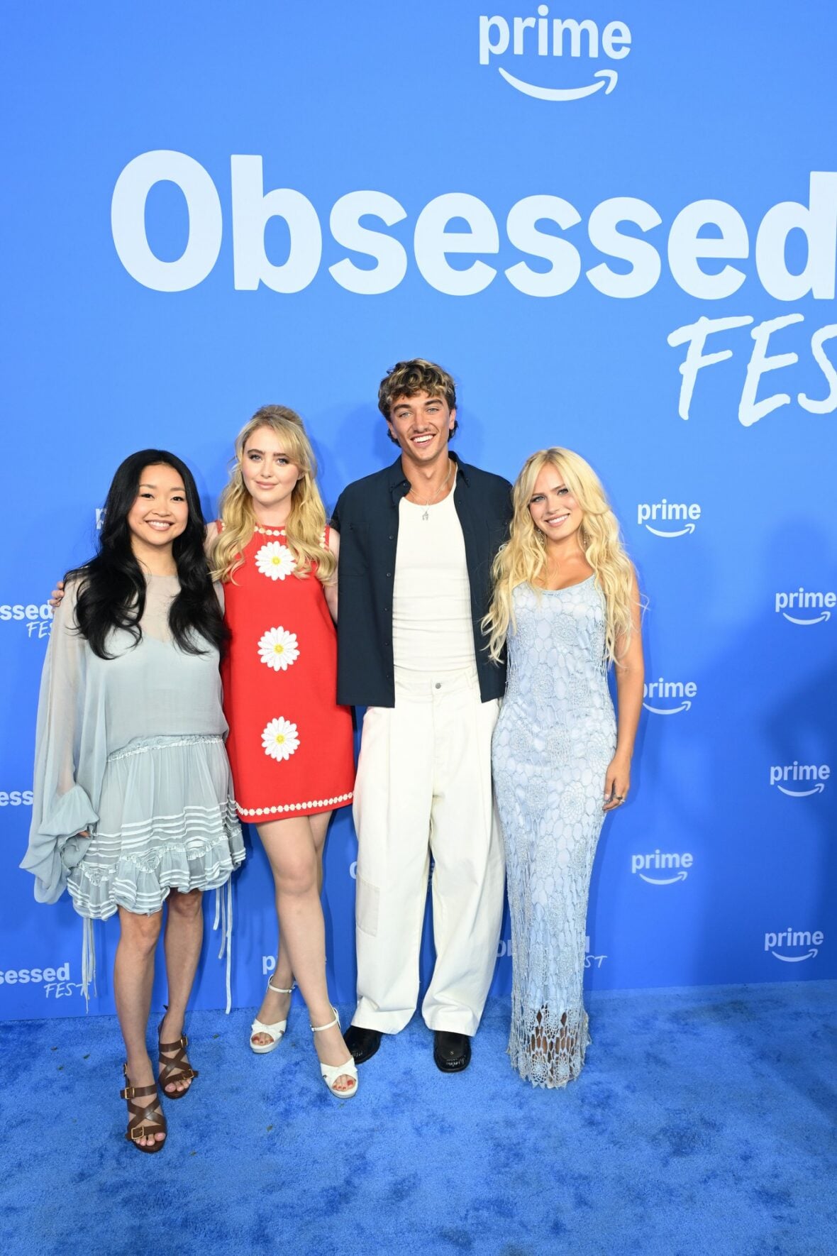 Lana Condor, Kathryn Newton, Gavin Casalegno and Tommi Rose attend Obsessed Fest
