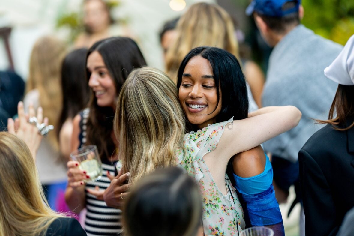 Laura Harrier attends the Summer Uni Party