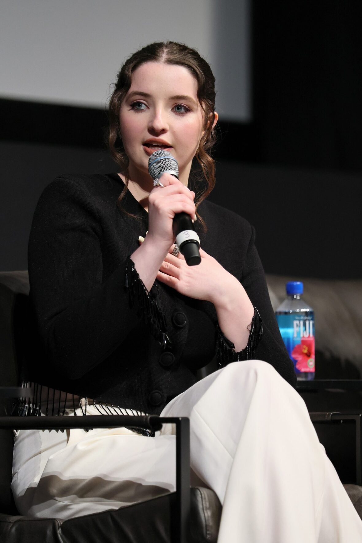 Lucy Halliday attends Vulture: The Testaments/The Handmaid's Tale during the 2026 Tribeca Festival