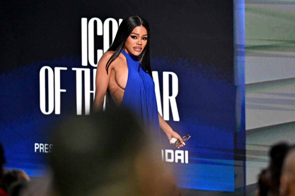 Teyana Taylor on stage at the BET Awards 2026