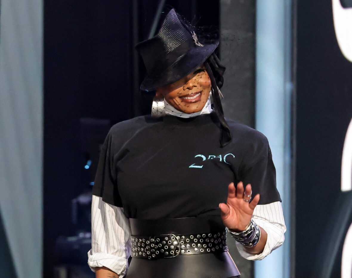 Janet Jackson on stage at the BET Awards 2026