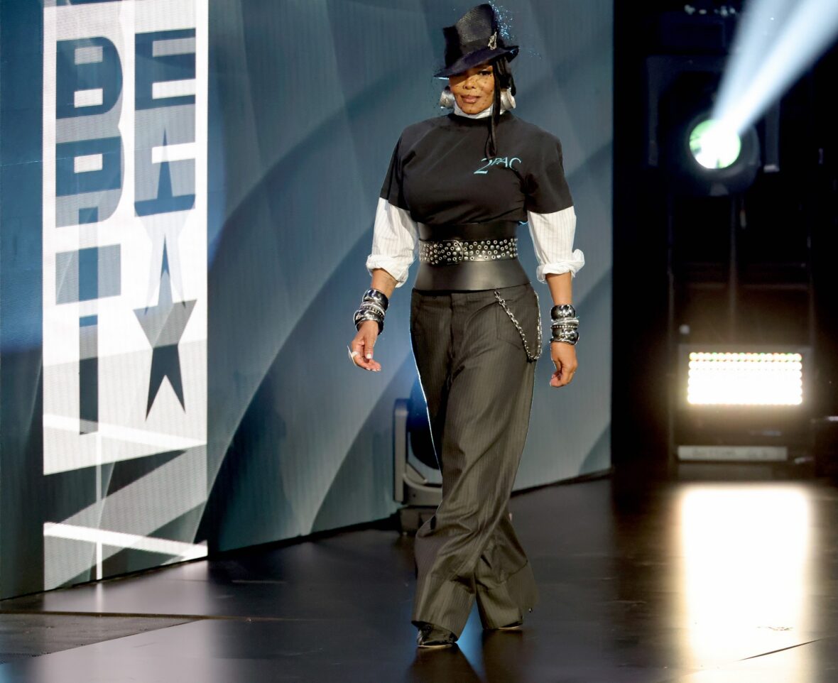 Janet Jackson on stage at the BET Awards 2026