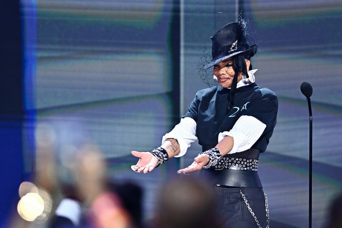 Janet Jackson on stage at the BET Awards 2026