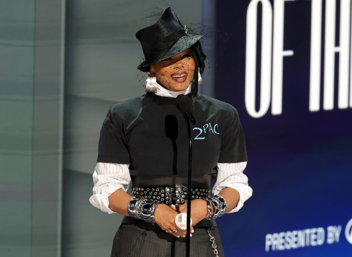 Janet Jackson on stage at the BET Awards 2026