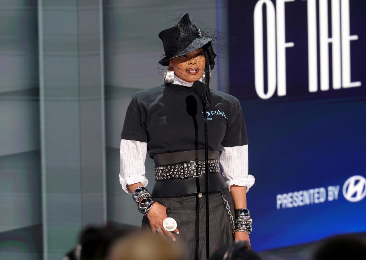 Janet Jackson on stage at the BET Awards 2026