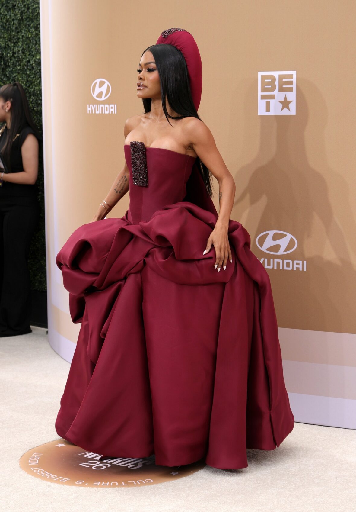 Teyana Taylor arrives at the BET Awards 2026