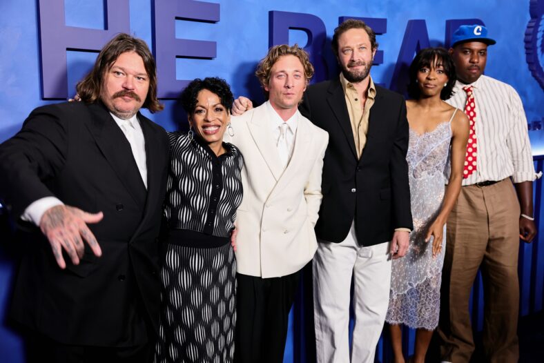 The Bear cast at final family meal event