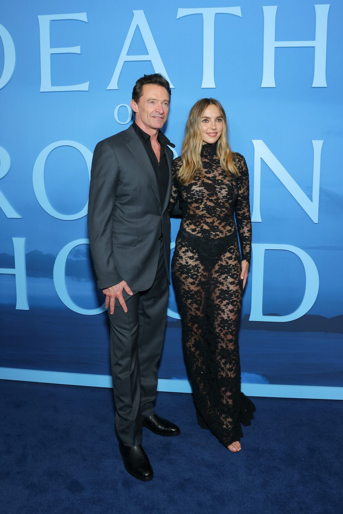 Hugh Jackman at The Death of Robin Hood premiere