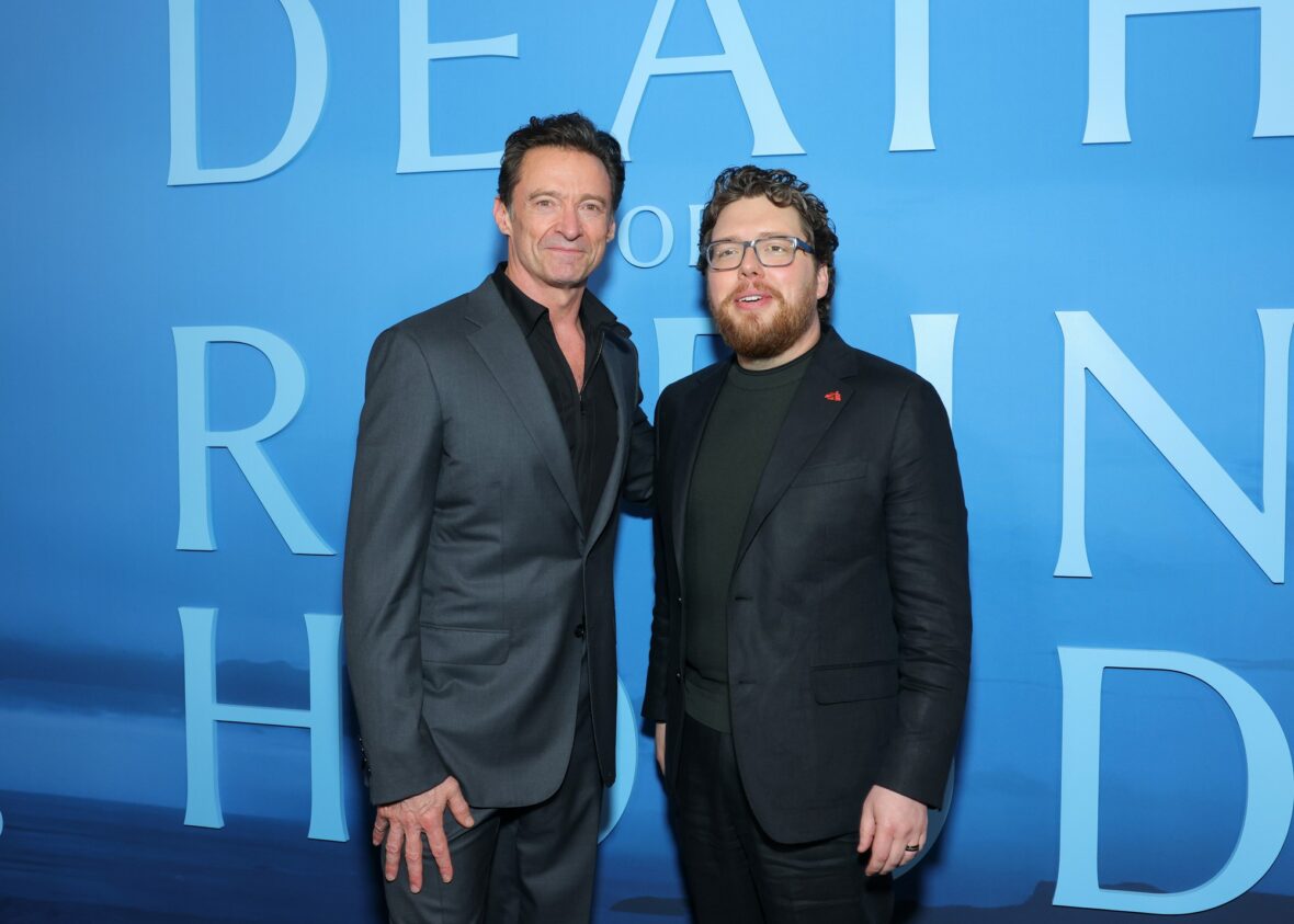 Hugh Jackman at The Death of Robin Hood premiere