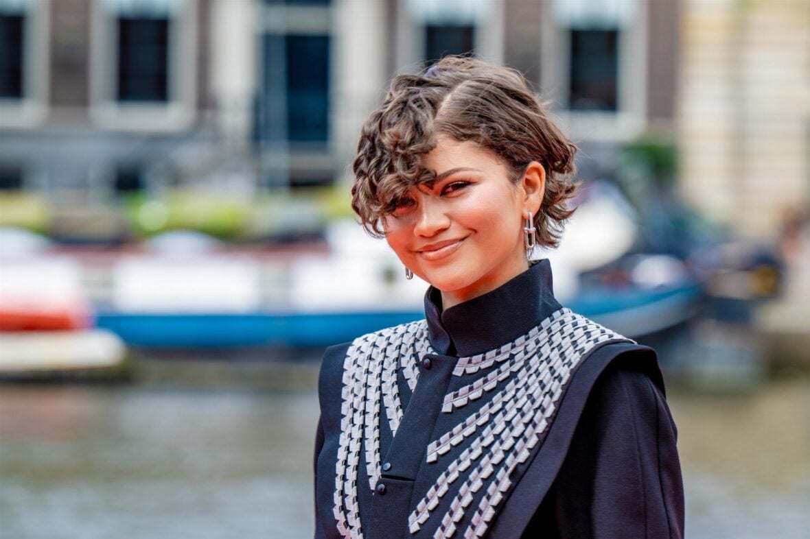Zendaya and Tom Holland promote the new "Spider-Man" movie in Amsterdam