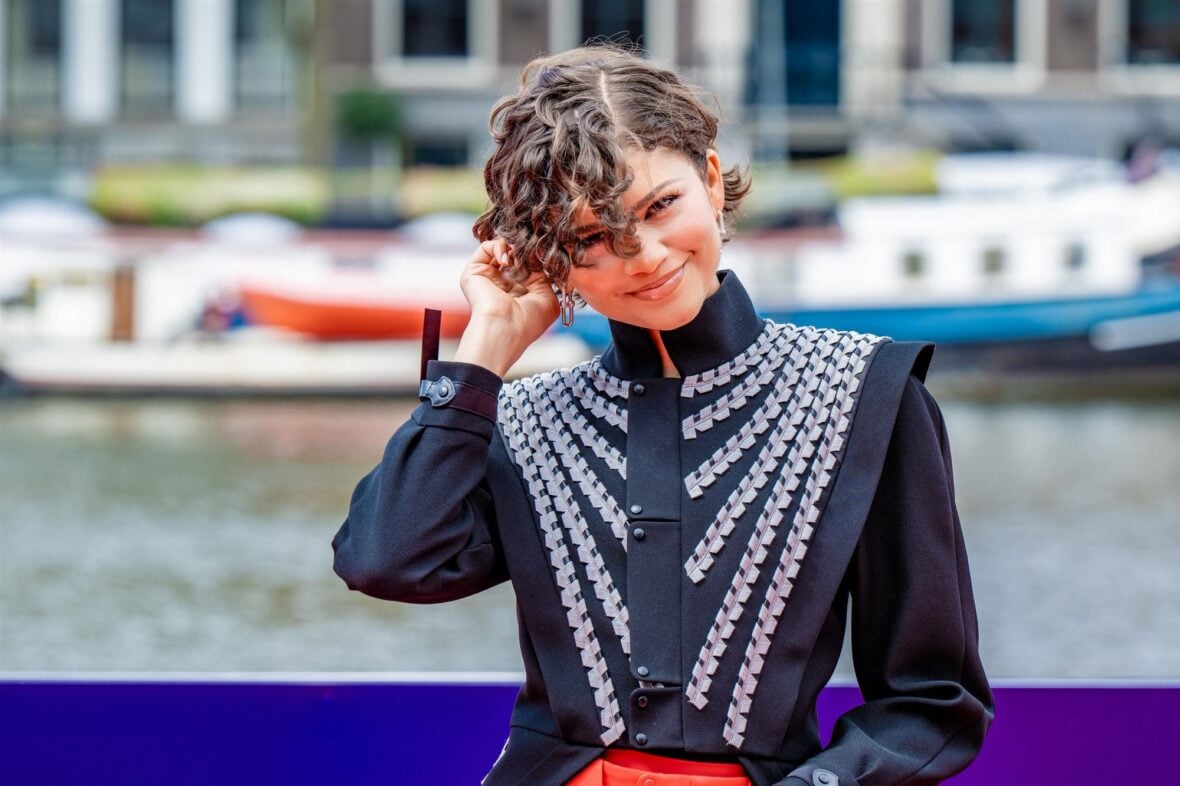Zendaya and Tom Holland promote the new "Spider-Man" movie in Amsterdam