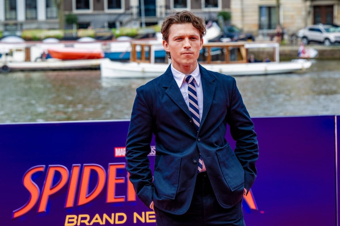 Zendaya and Tom Holland promote the new "Spider-Man" movie in Amsterdam
