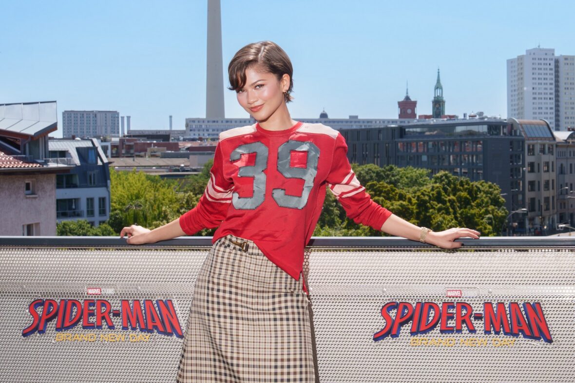 Zendaya promoting Spider-Man: Brand New Day in Berlin, Germany on June 22, 2026