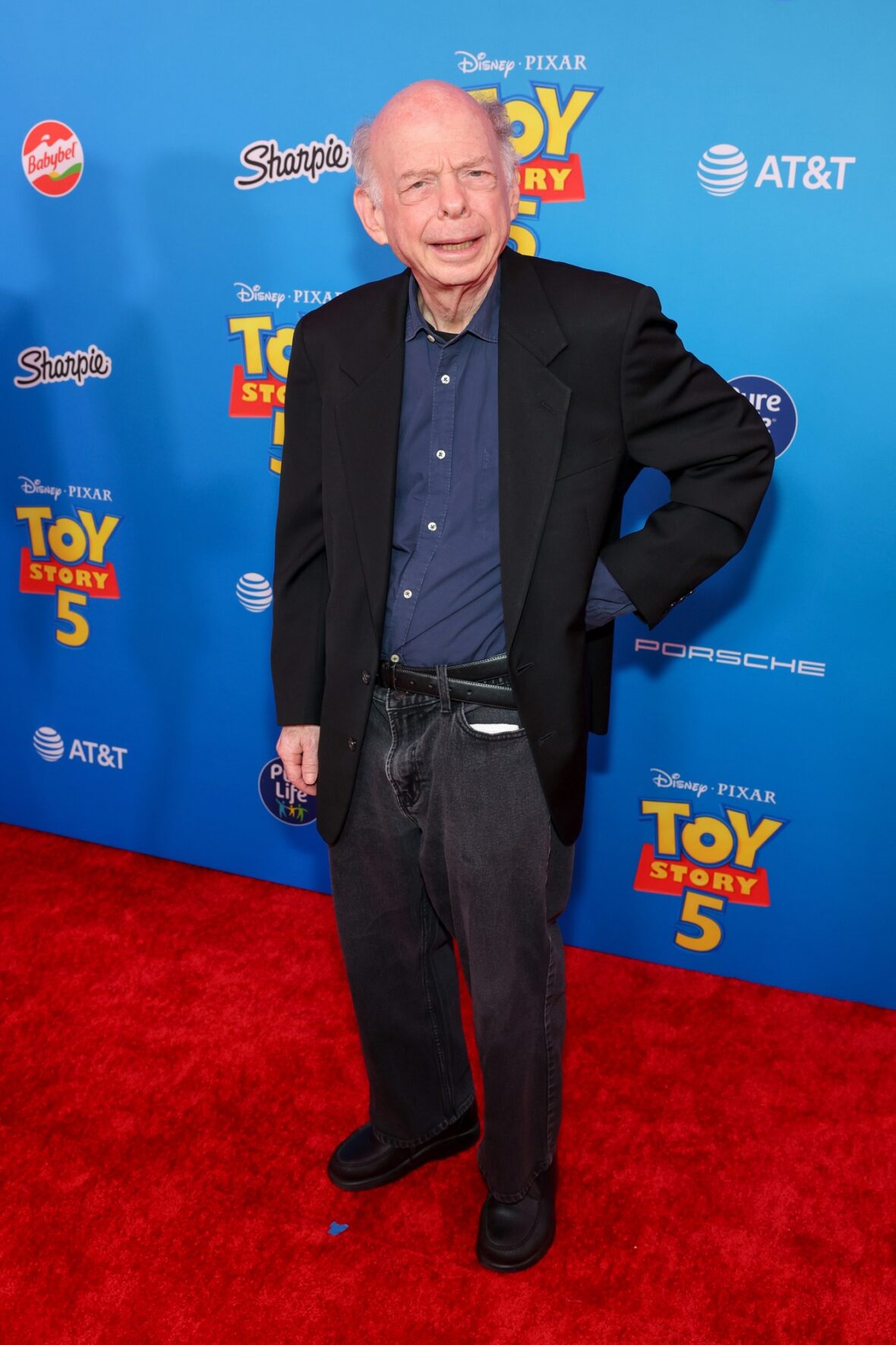 Wallace Shawn attends the Toy Story 5 premiere in Los Angeles