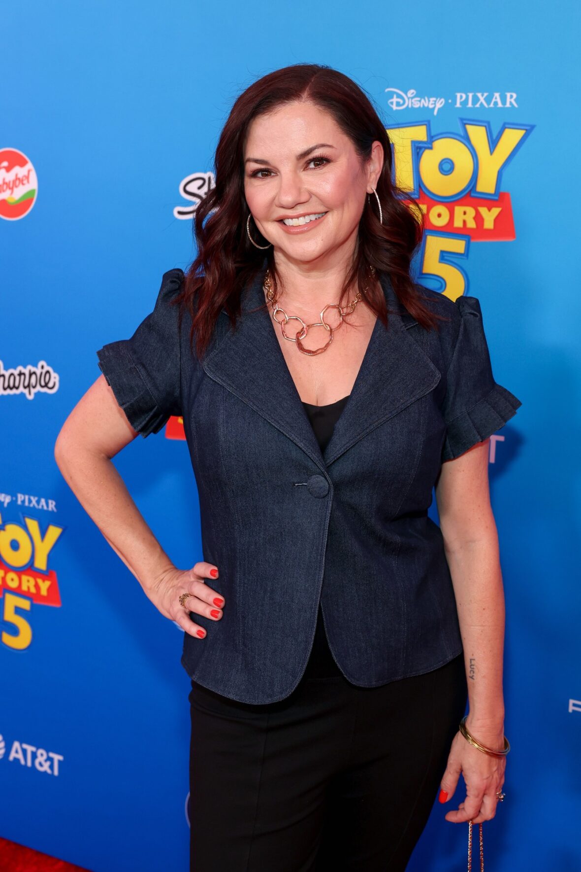 Anna Vocino attends the Toy Story 5 premiere in Los Angeles