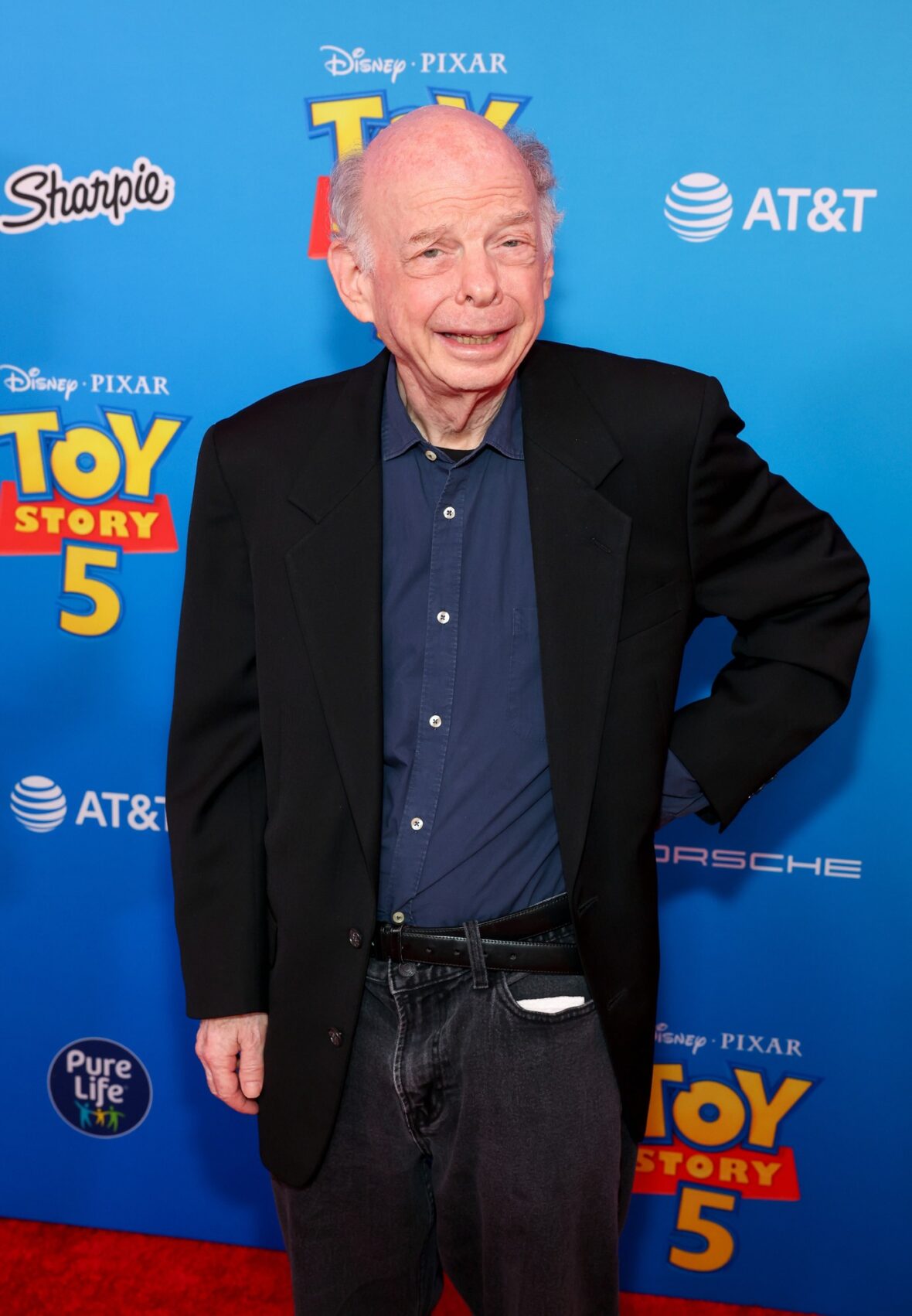 Wallace Shawn attends the Toy Story 5 premiere in Los Angeles