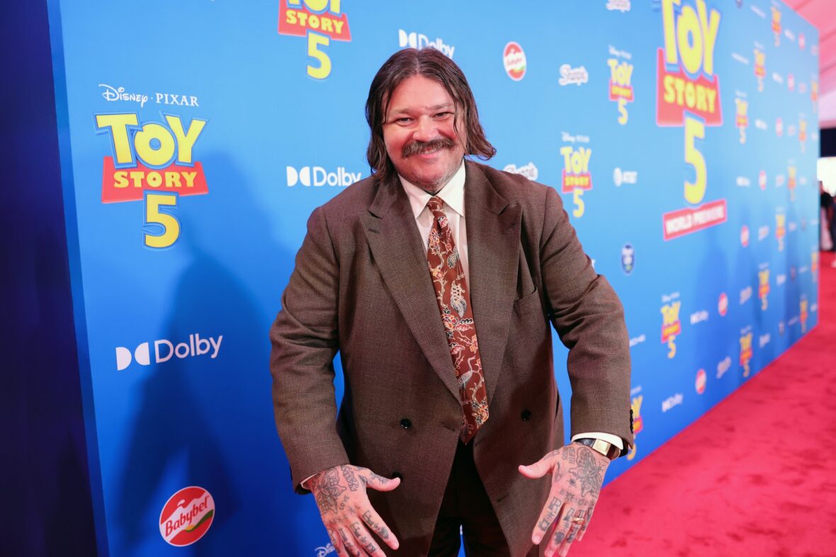 Matty Matheson attends the Toy Story 5 premiere in Los Angeles