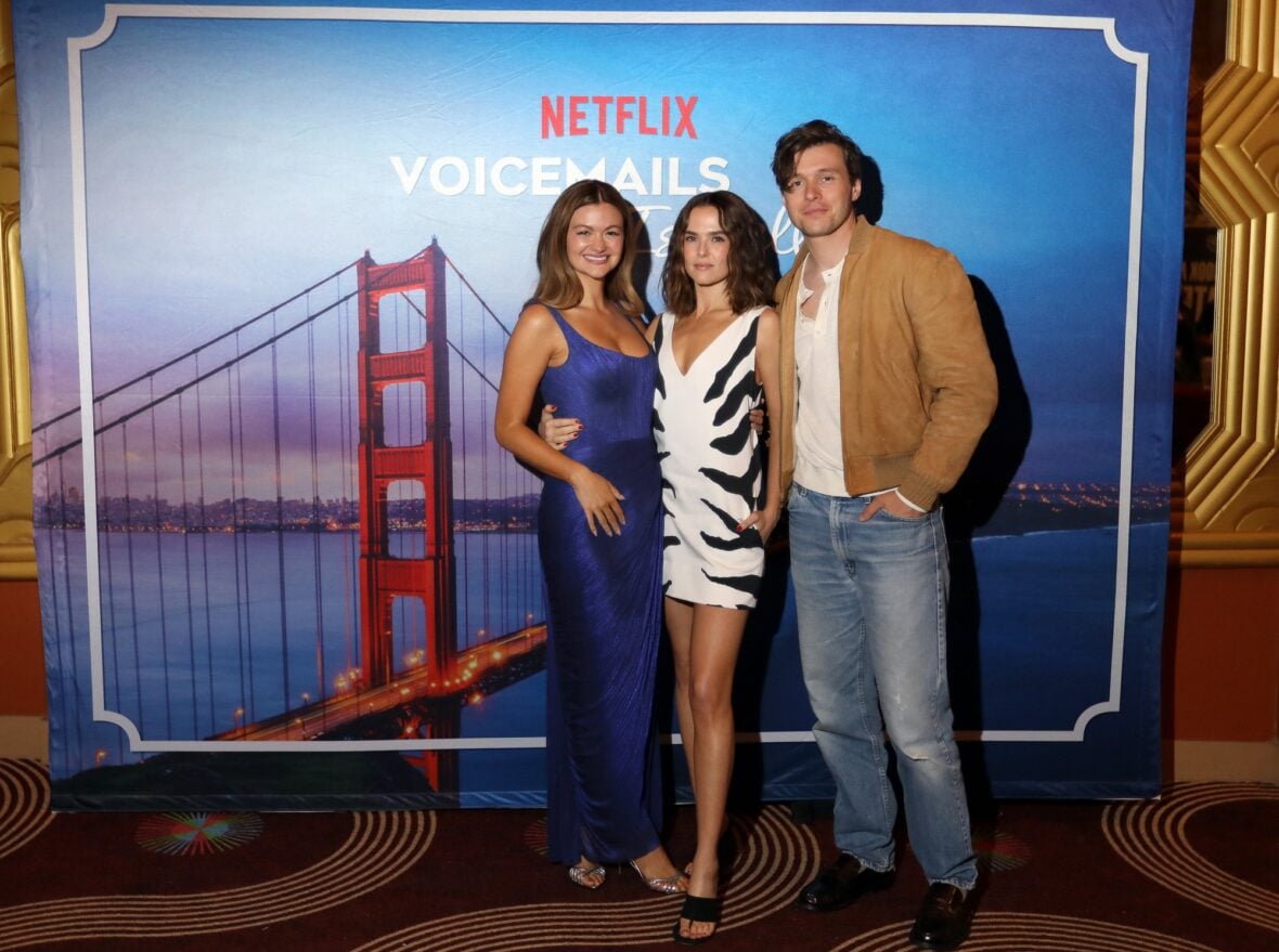 Nick Robinson & Zoey Deutch at Voicemails for Isabelle screening
