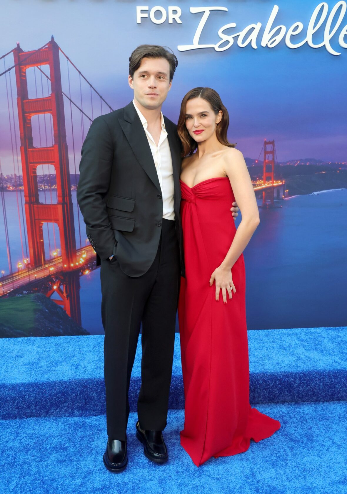 Nick Robinson and Zoey Deutch at the Voicemails for Isabelle premiere