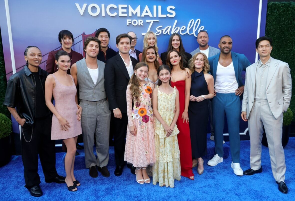 Cast and Crew at the Voicemails for Isabelle premiere