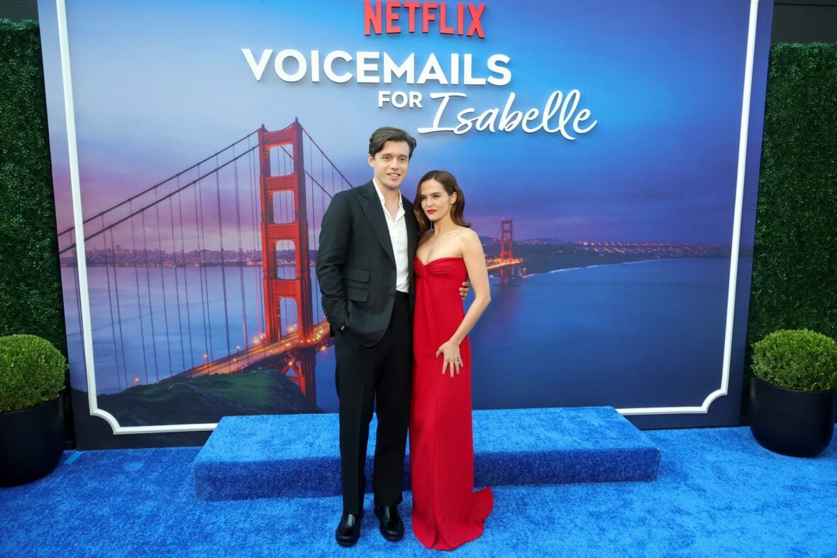 Nick Robinson and Zoey Deutch at the Voicemails for Isabelle premiere
