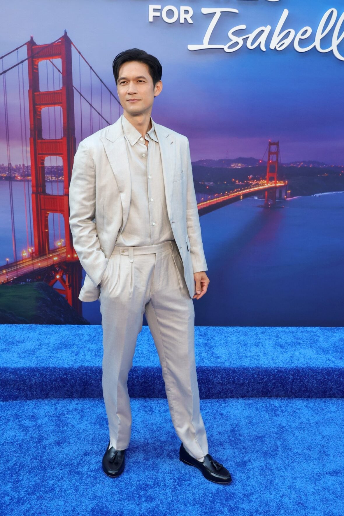 Harry Shum Jr at the Voicemails for Isabelle premiere