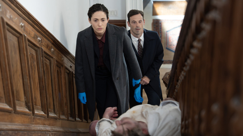 Emmy Rossum and Scoot McNairy