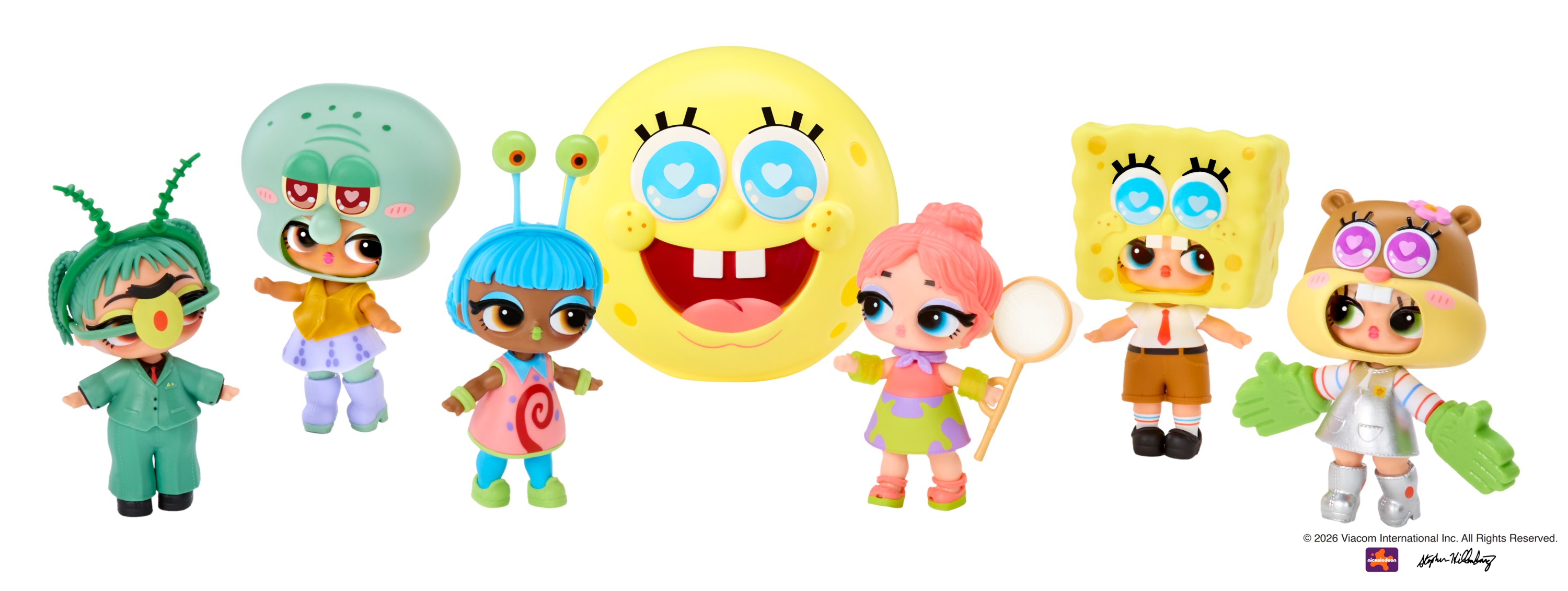 L.O.L. Surprise! SpongeBob SquarePants-themed dolls