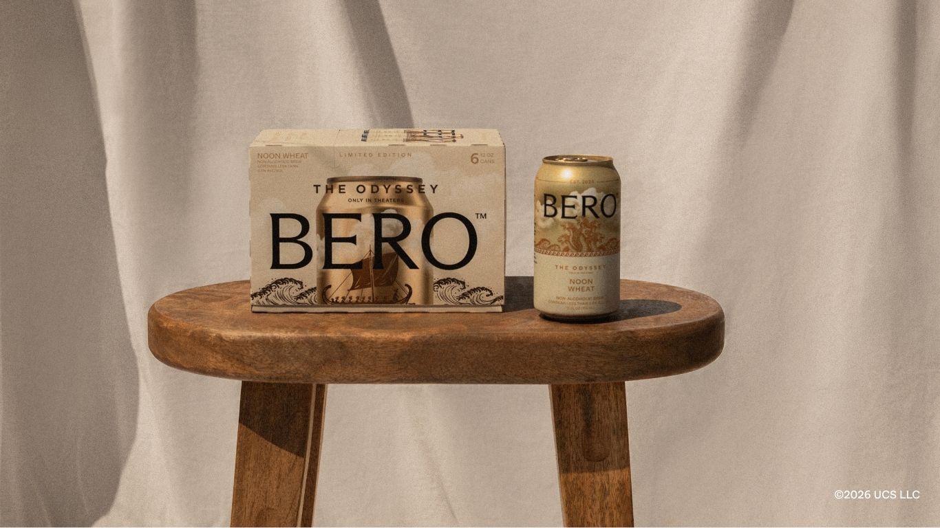 Tom Holland’s non-alcoholic beer brand Bero releases a collaboration with Christopher Nolan’s ‘The Odyssey.’