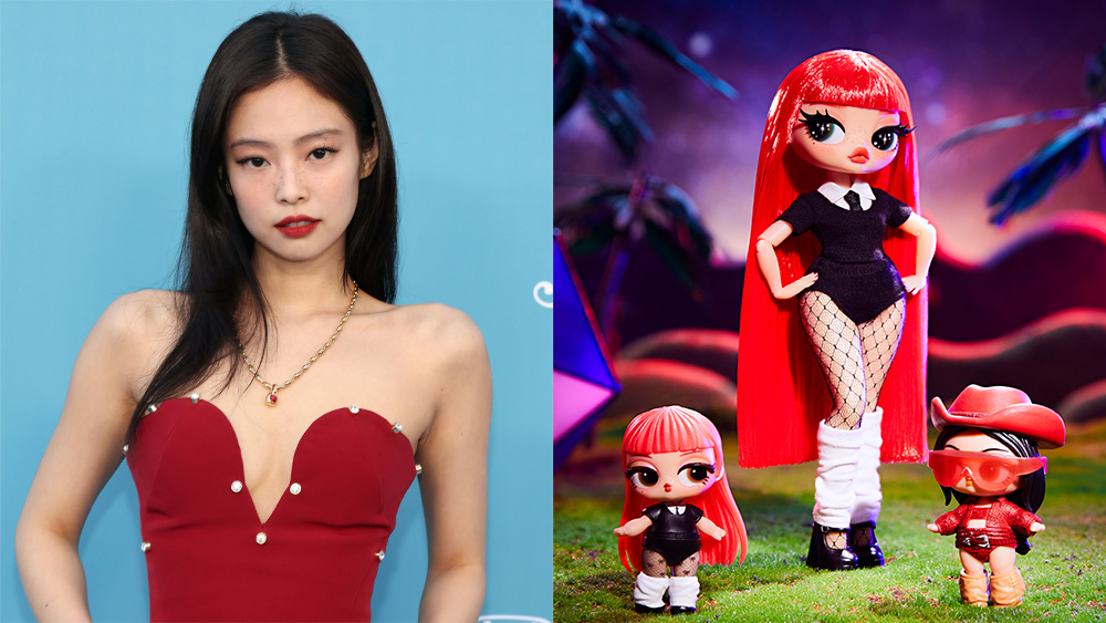 Jennie and her LOL Doll