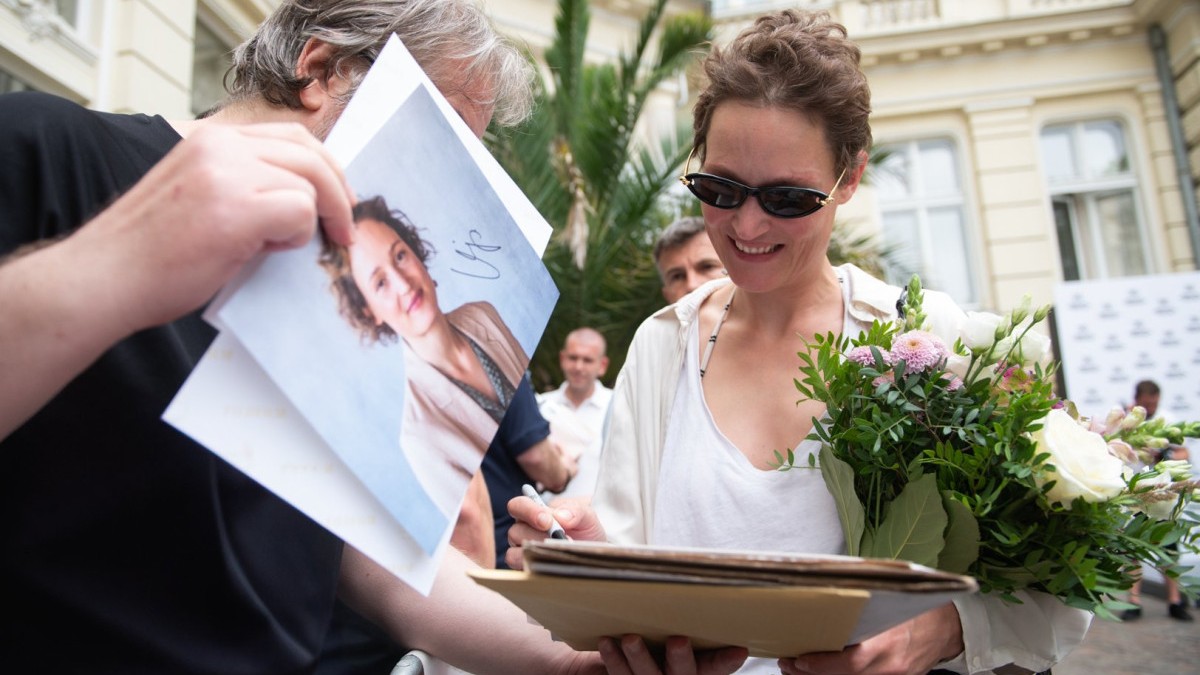 Vicky Krieps in Karlovy Vary