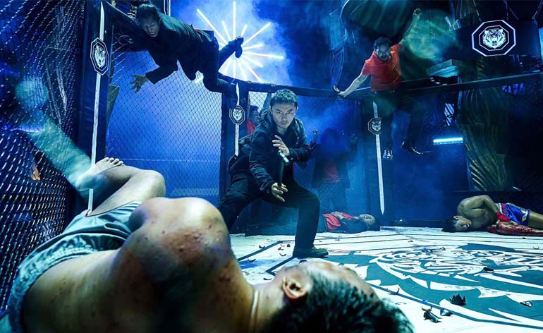 Wang Wei makes a rather unconventional MMA debut!