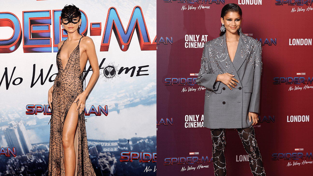 Zendaya for 'Spider-Man: No Way Home' press tour.