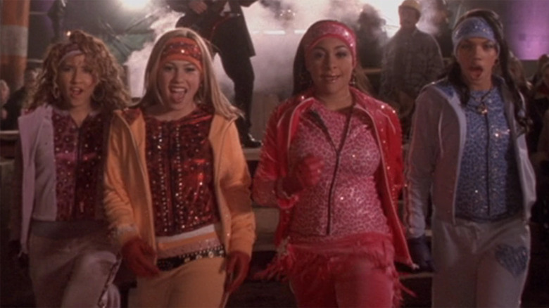 Chanel, Dorinda, Galleria, and Aqua in The Cheetah Girls