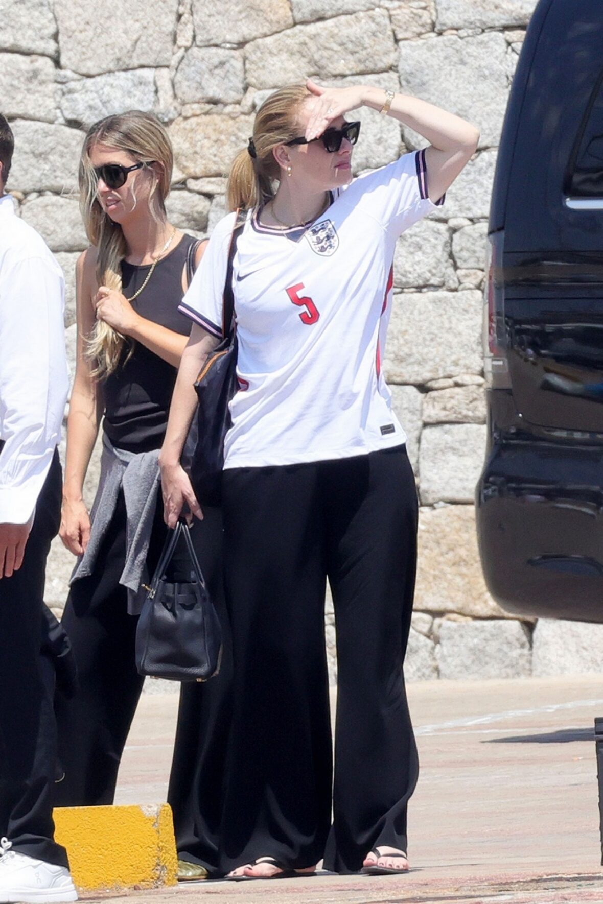 Adele in Sardinia, Italy on July 14, 2026