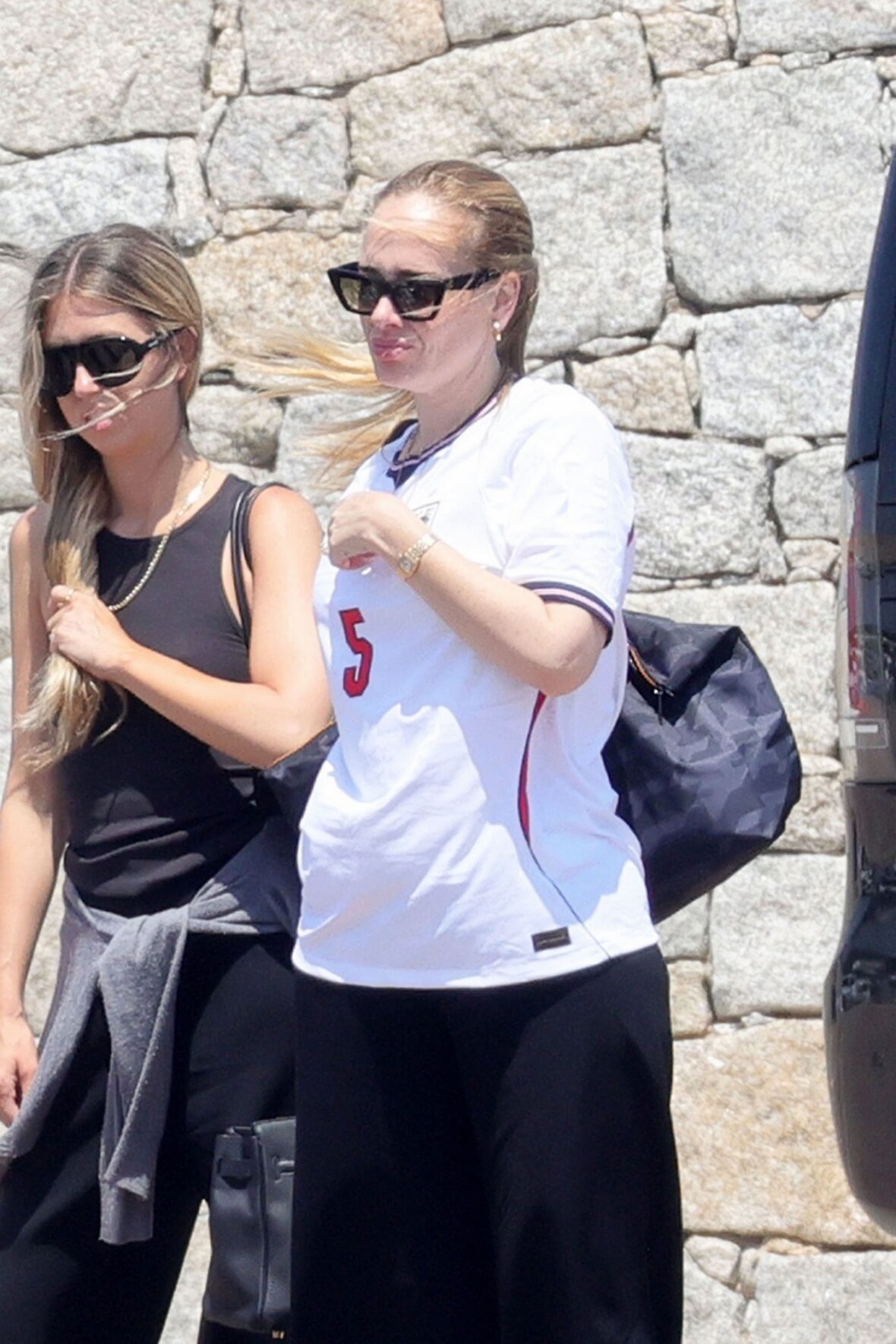 Adele in Sardinia, Italy on July 14, 2026