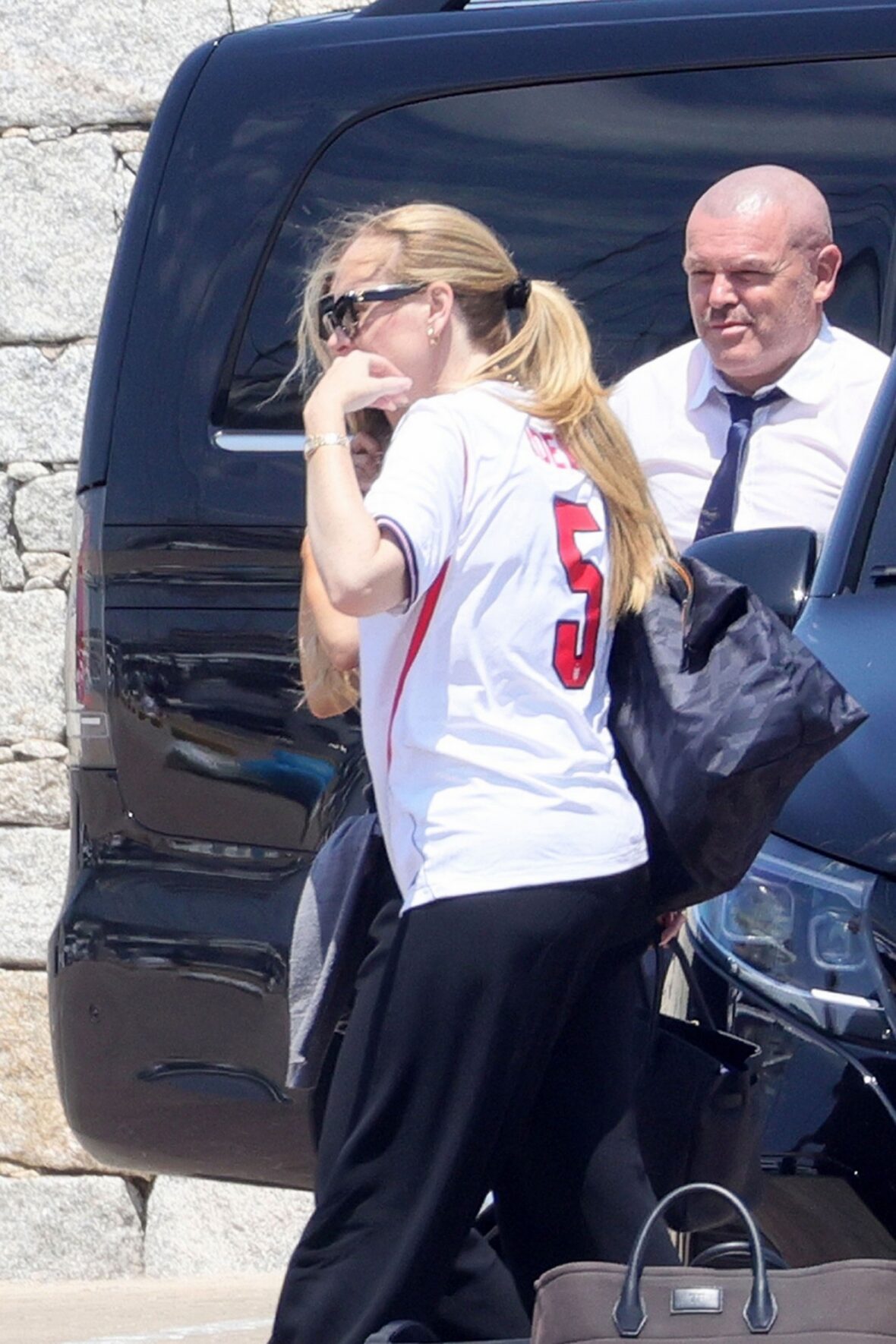 Adele in Sardinia, Italy on July 14, 2026