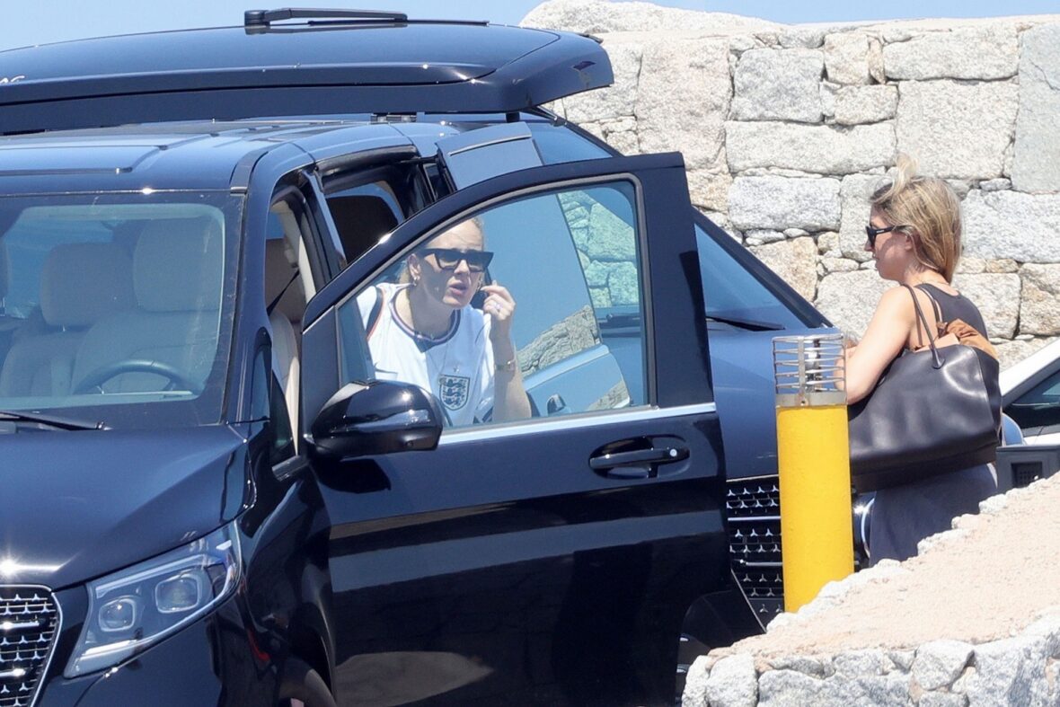 Adele in Sardinia, Italy on July 14, 2026