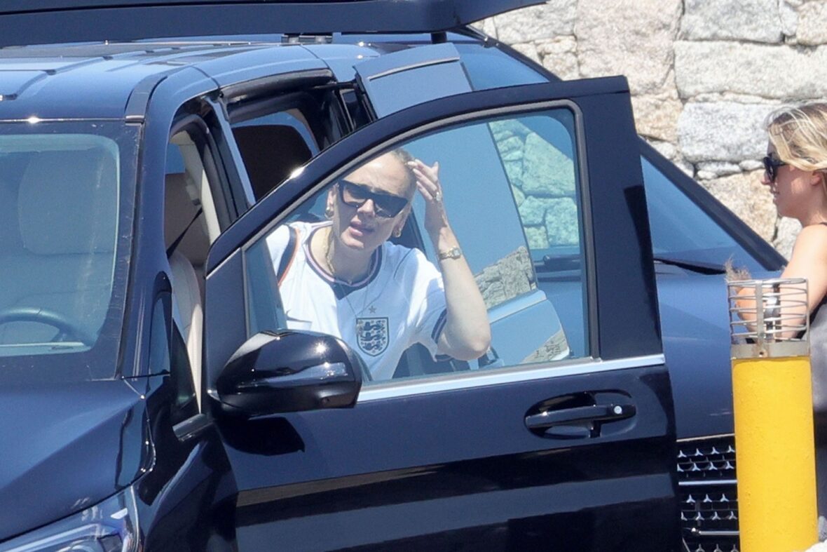 Adele in Sardinia, Italy on July 14, 2026