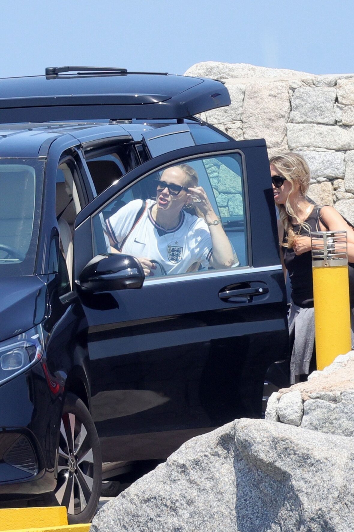 Adele in Sardinia, Italy on July 14, 2026