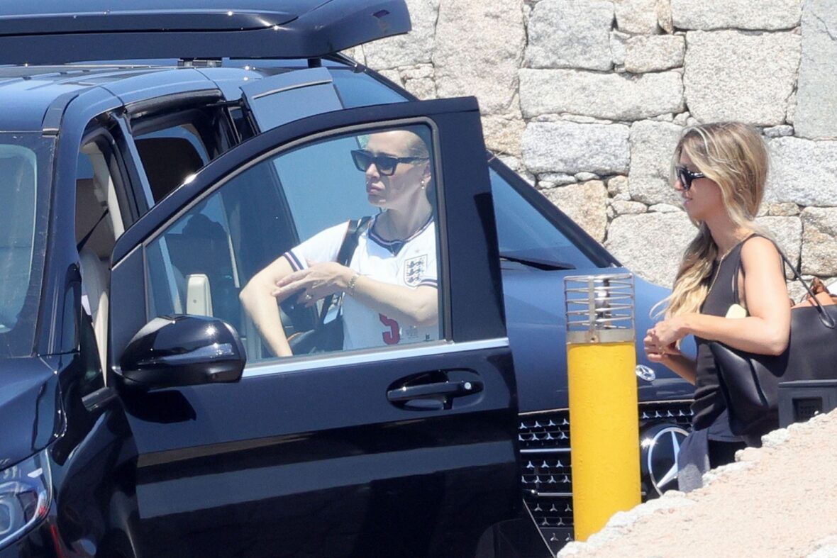 Adele in Sardinia, Italy on July 14, 2026