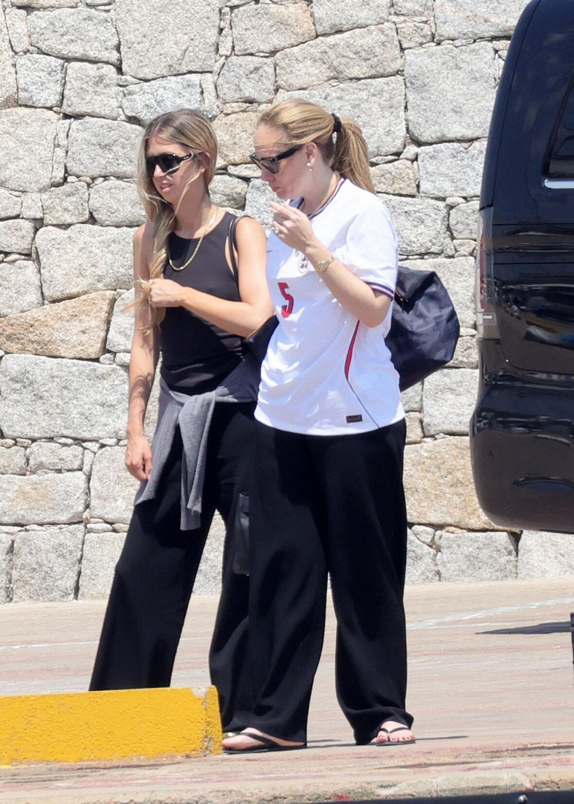 Adele in Sardinia, Italy on July 14, 2026