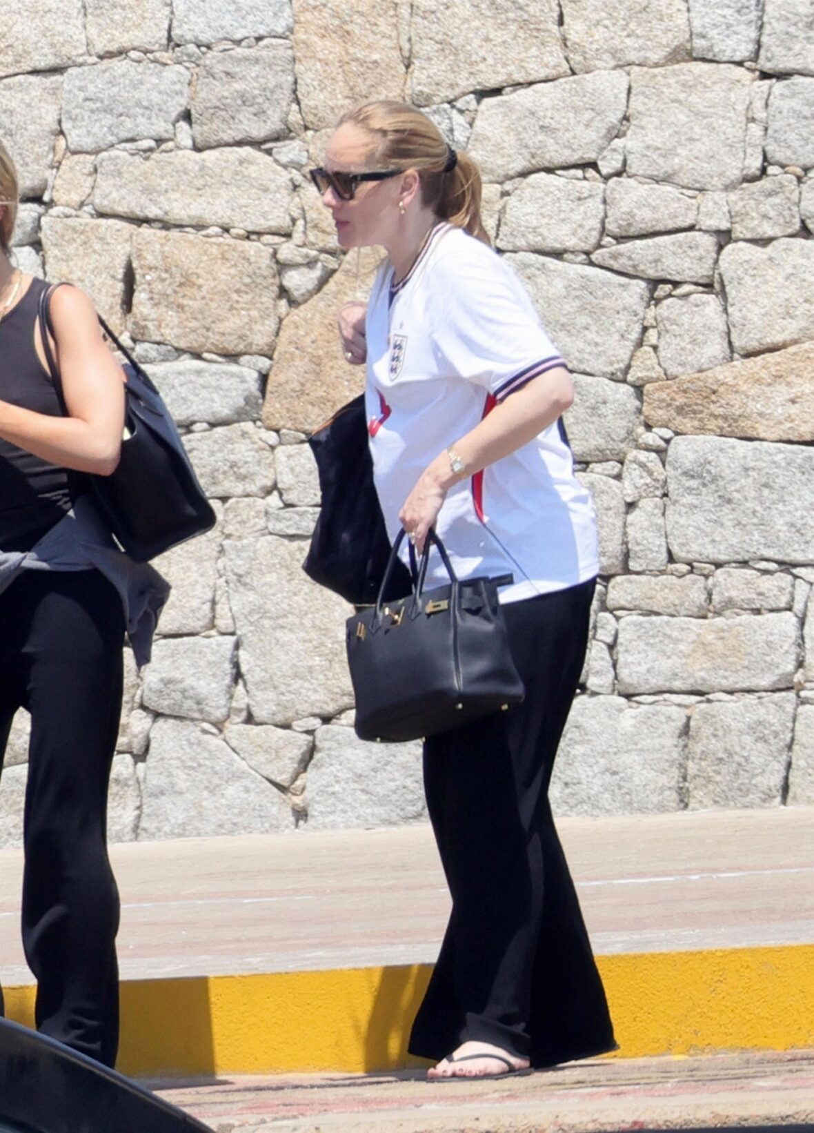 Adele in Sardinia, Italy on July 14, 2026